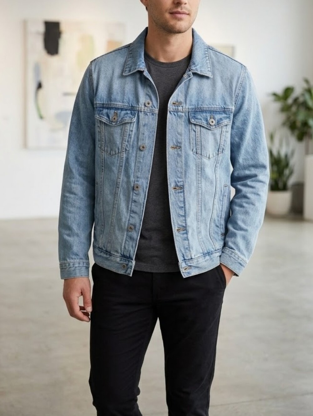 Goodfellow & Co Blue Denim Jacket **NWOT**
